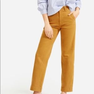 Everlane The Straight Leg Crop Pant